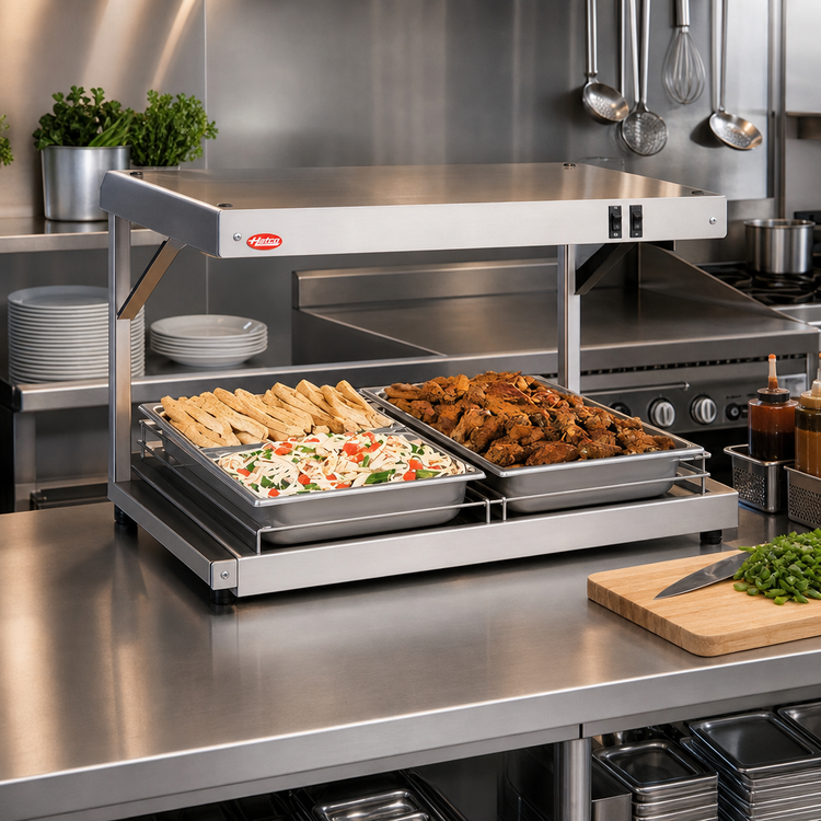 Product image #2 for Hatco Glo-Ray Freestanding Heated Shelf, 30 Inches W x 23-1/2 Inches D