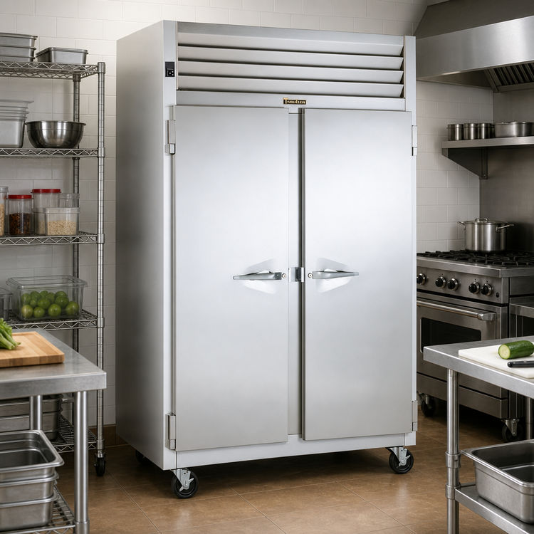 Product image #2 for Traulsen Dealer's Choice G Series 2-Section Reach-In Freezer with Full-Height Solid Doors