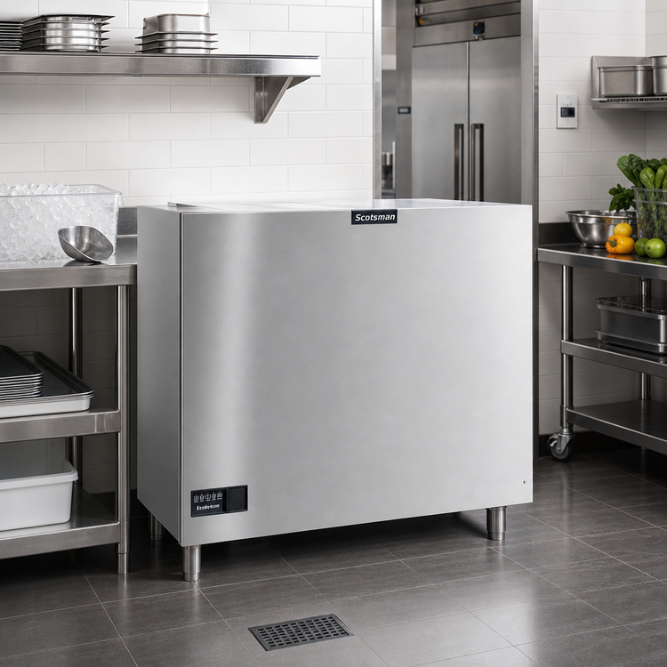 Product image #2 for Scotsman Prodigy ELITE MC1448SW-32 Modular Water-Cooled Self-Contained Small Cube Ice Maker, 1,444 lb/Day