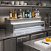 Thumbnail image #2 for Glastender 36-Inch 2-Tier LED Lighted Liquor Display for Glass Ice Display Units