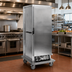 Thumbnail image #2 for Panco Full-Size Narrow Heated Holding Cabinet, Non-Insulated, Solid Door, Wire Universal Slides, 120V