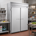 Thumbnail image #2 for Beverage-Air P Series Two-Section Roll-In Freezer, 70.09 Cu. Ft., Top-Mounted Self-Contained Refrigeration