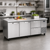 Thumbnail image #2 for True SPEC SERIES 93-1/4-Inch 3-Section Deep Undercounter Refrigerator with 2 Doors and 2 Drawers