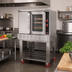 Thumbnail image #3 for American Range Majestic Full-Size Single-Deck Standard-Depth Gas Convection Oven with Glass Doors