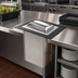 Thumbnail image #2 for San Jamar H2000SS Classic In-Counter Minifold Napkin Dispenser, Satin Stainless Finish