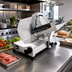 Thumbnail image #2 for Trento 10-Inch Manual Gravity Feed Meat Slicer, Belt-Driven, 1/3 HP, 120V