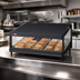 Thumbnail image #2 for Hatco Glo-Ray Countertop Pass-Through Merchandising Warmer with Slanted Shelf and 8 Rods, 41-Inch