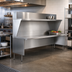 Thumbnail image #2 for La Rosa Open Front Modular Stainless Steel Equipment Enclosure, 90 x 26.5 Inches