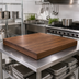 Thumbnail image #2 for 36 Inch Square American Black Walnut Edge Grain Countertop