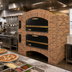 Thumbnail image #2 for Marsal MB-866 Stacked Double-Deck Gas Brick-Lined Pizza Oven