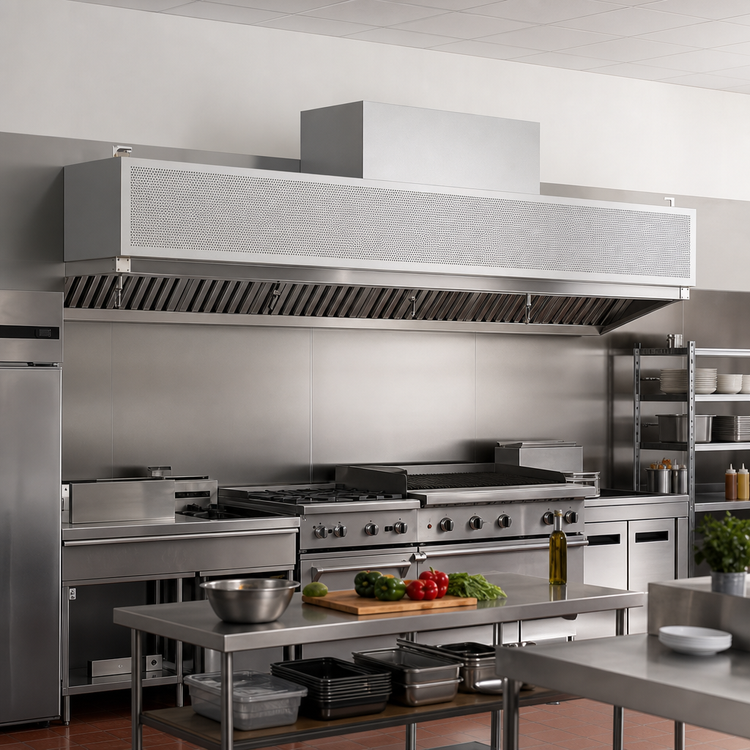 Product image #2 for Avtec SimpleSpec 72-Inch Perforated Supply Plenum for SSA-BOX72 Wall Hood