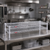 Thumbnail image #2 for Eagle QuadTruss 2-Tier Front Case Merchandise Wire Shelving Unit, 60W x 14D x 14H, White Epoxy