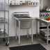 Thumbnail image #2 for Eagle Group 314 Series 304 Stainless Steel 1-Compartment Sink with Right Drainboard
