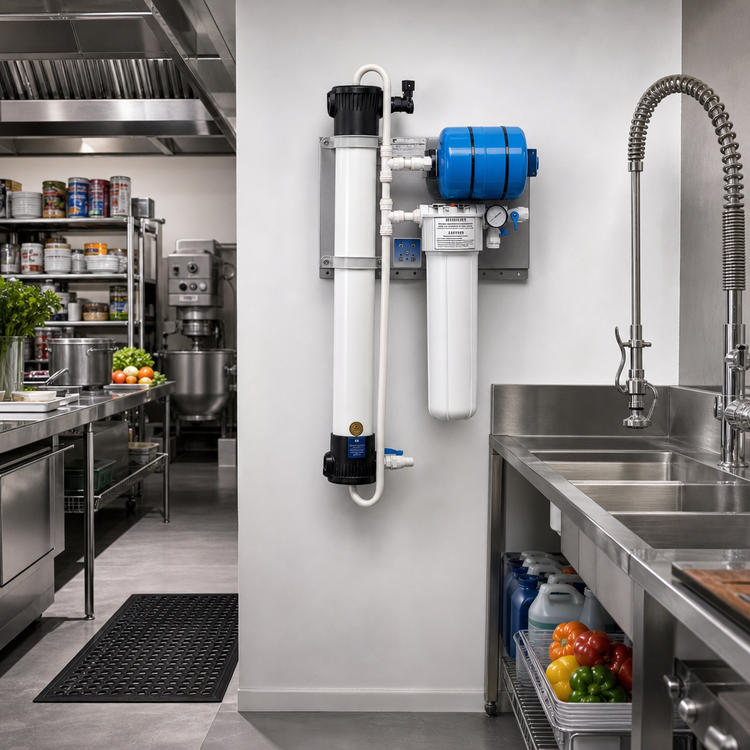 Product image #2 for Vizion VZN-541VC Vertical Chloramine Water Filtration System, 13 GPM, 0.015 Micron