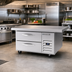 Thumbnail image #2 for Beverage-Air 48-Inch Extended Top Chef Base Freezer with Two Drawers, 5.64 Cu. Ft.