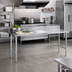 Thumbnail image #2 for Advance Tabco 84-Inch x 24-Inch 14-Gauge 304 Stainless Steel Work Table with 5-Inch Backsplash