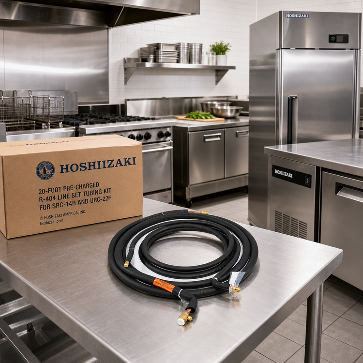 Product image #2 for Hoshizaki 20-Foot Pre-Charged R-404 Line Set Tubing Kit for SRC-14H and URC-22F