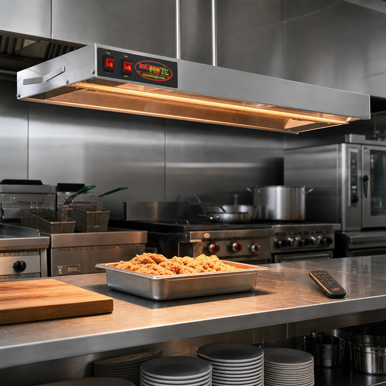 Product image #2 for Eagle RedHots 36-Inch Single Lighted Rod-Type Strip Heat Lamp with Remote, 208V