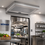 Thumbnail image #2 for Berner Architectural ARE16-3120A-3 Recessed Unheated Air Curtain, 120-Inch, 3-Motor, Up to 16-Ft Mounting Height