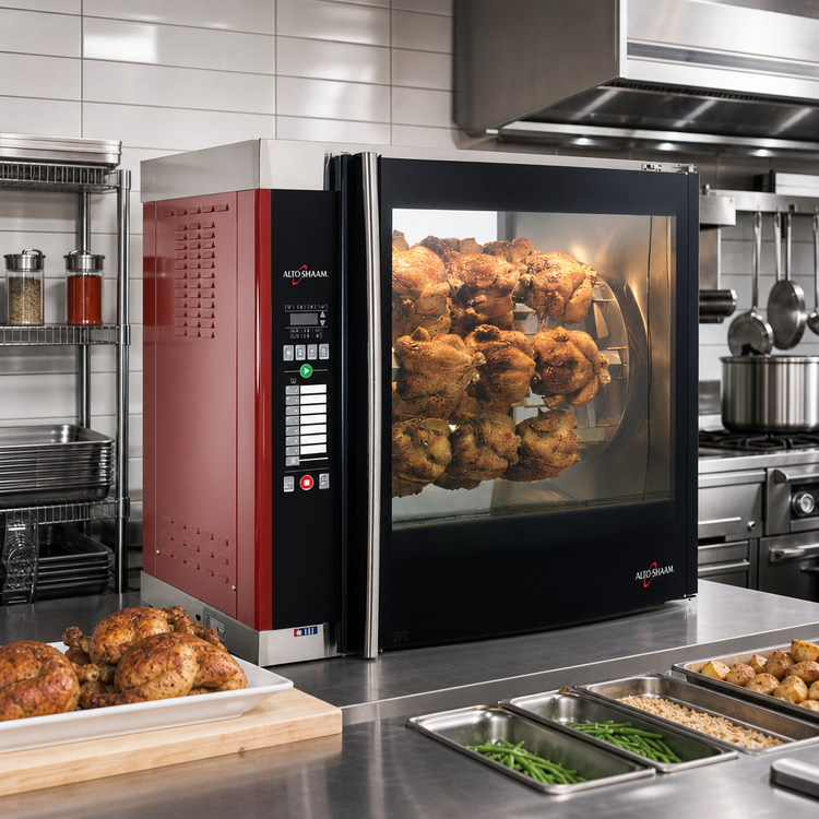 Product image #2 for Alto-Shaam AR-7E Countertop Electric Rotisserie Oven, 28-Chicken Capacity, 7 Removable Spits