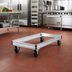 Thumbnail image #2 for Metro 48 in. x 21 in. Aluminum Truck Dolly Frame with Wraparound Bumper