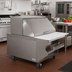 Thumbnail image #2 for Advance Tabco RC-1 Flip-Up Hinged Stainless Steel Cover for 1-Well Hot Food Tables