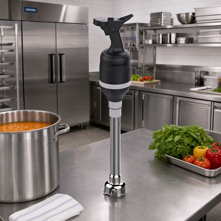 Product image #2 for Univex Vortex750 Variable-Speed Hand-Held Mixer, 210 Qt Capacity, 120V