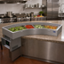 Thumbnail image #2 for Randell RCP-4C-R250 Drop-In Curved Refrigerated Cold Food Well, 4 Full-Size Pans