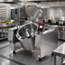 Thumbnail image #2 for Cucimix UCBTE034V1 34 Gallon Electric Tilting Skillet Braising Pan with Mixer