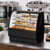Thumbnail image #2 for 48-1/4-Inch Dry Non-Refrigerated Curved Glass Pastry Display Case with Rear Sliding Glass Doors