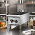 Thumbnail image #2 for Winco Spectrum 12-Inch Countertop Natural Gas Hot Plate with 2 Open Burners, 50,000 BTU