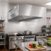 Thumbnail image #2 for SpecAir HEF96-78 Wall Type Front Discharge Make-Up Air Commercial Kitchen Exhaust Hood, 78