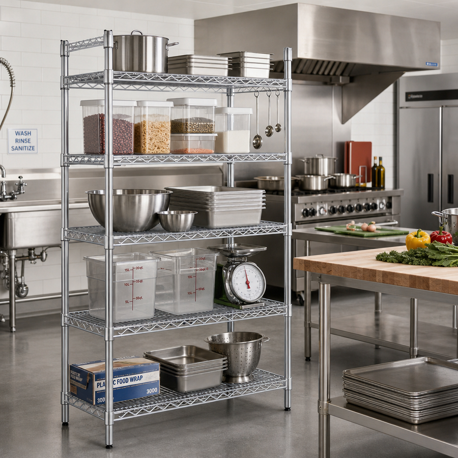 Commercial Kitchen Production Set