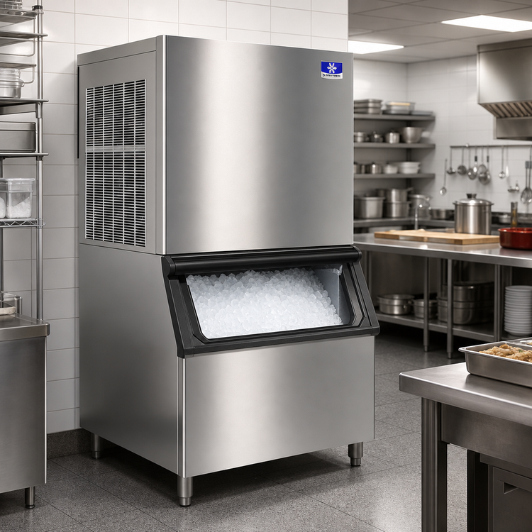 Product image #2 for Manitowoc RFK1300WZ Flake Ice Machine, Water-Cooled, Self-Contained Condenser