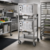 Thumbnail image #2 for AccuTemp Steam'N'Hold Double Stacked 2-Cavity Connectionless Vacuum Steamer with Stand, 208/240V, 3-Phase