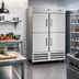 Thumbnail image #2 for Kelvinator Commercial Two-Section Reach-In Refrigerator with 4 Half Doors, 49 Cu. Ft.