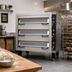 Thumbnail image #2 for BakeMax Electric Artisan Stone Deck Oven, 4-Pan Wide, Single Deck, 220V/3-Phase