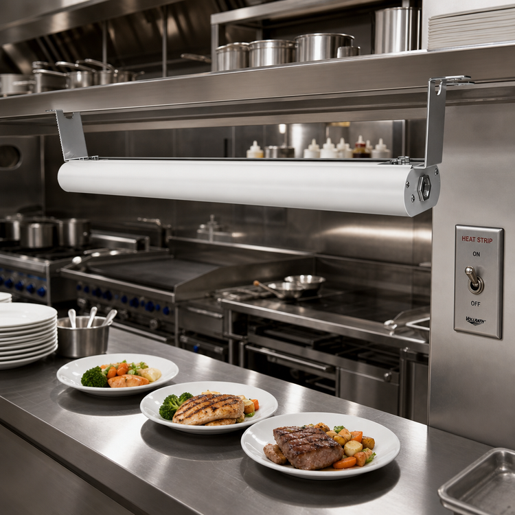 Product image #2 for Vollrath 84-Inch Low Profile Unlighted Heat Strip with Remote Toggle Switch