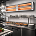 Thumbnail image #2 for Hatco Glo-Ray 108-Inch Lighted Dual Infrared Strip Heater