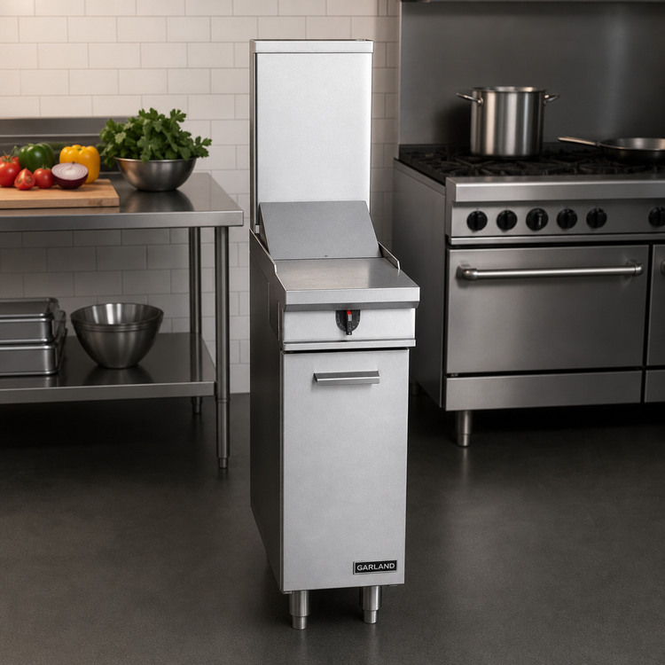 Product image #2 for Garland Master Series 12-Inch Gas Even Heat Hot Top Range Attachment with Storage Base
