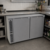 Thumbnail image #2 for Glastender C1SL44-UC One-Zone Side-Serviced Low-Profile Undercounter Cooler, 44 Inch, 2-Section, Stainless Steel Top