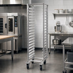 Thumbnail image #2 for Channel Manufacturing LPNB-15 Nesting Aluminum End-Load Bun Pan Rack, 15-Pan Capacity, 4-Inch Centers