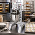 Thumbnail image #2 for BakeMax 40 Qt Countertop Heavy-Duty Planetary Mixer, 3-Speed, 220V, 1.5 HP
