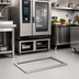 Thumbnail image #2 for RATIONAL Stainless Steel Leveling Kit for iCombi 6- and 10-Full Size Units