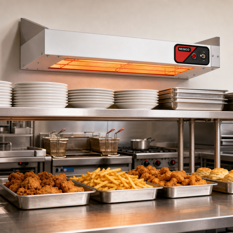 Product image #2 for Nemco 36-Inch Single Infrared Strip Heater with On/Off Toggle Switch and Indicator Light
