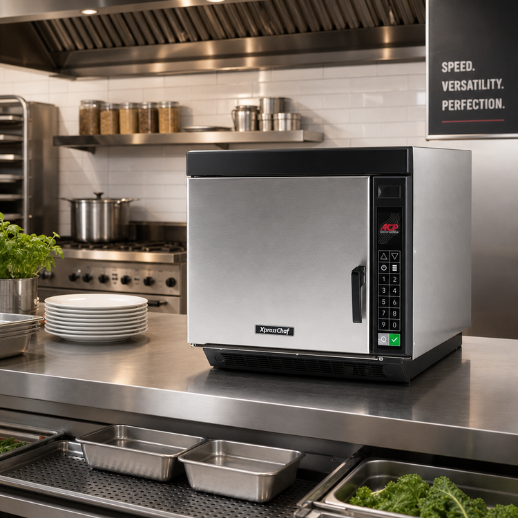 Product image #2 for XpressChef JET14 2c Series Stackable High-Speed Combination Oven, 1.2 Cu. Ft., 208-240V
