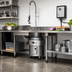 Thumbnail image #2 for InSinkErator SS-300 Commercial Food Waste Disposer Package with CC-202 Control Center, Trough Mount, 3 HP