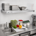 Thumbnail image #3 for New Age 1842HD Heavy-Duty Wall-Mounted Aluminum Shelf, 42 x 18 Inches, 2,000 lb Capacity