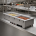 Thumbnail image #2 for Vollrath Short-Sided 2-Pan Drop-In Wet Hot Well with Infinite Controls and Standard Drain