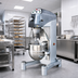 Thumbnail image #2 for Omcan 60 Qt Heavy-Duty 3-Speed Planetary Floor Mixer with Safety Guard and Timer